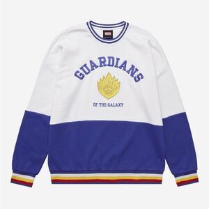 Marvel Guardians of the Galaxy Panel Crewneck Sweatshirt BoxLunch Unisex S NWT